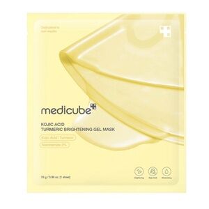 medicube Kojic Acid Turmeric Brightening Gel Mask | 2pk